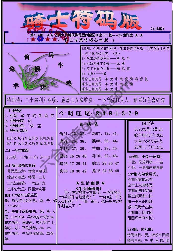 另类骑士特码版