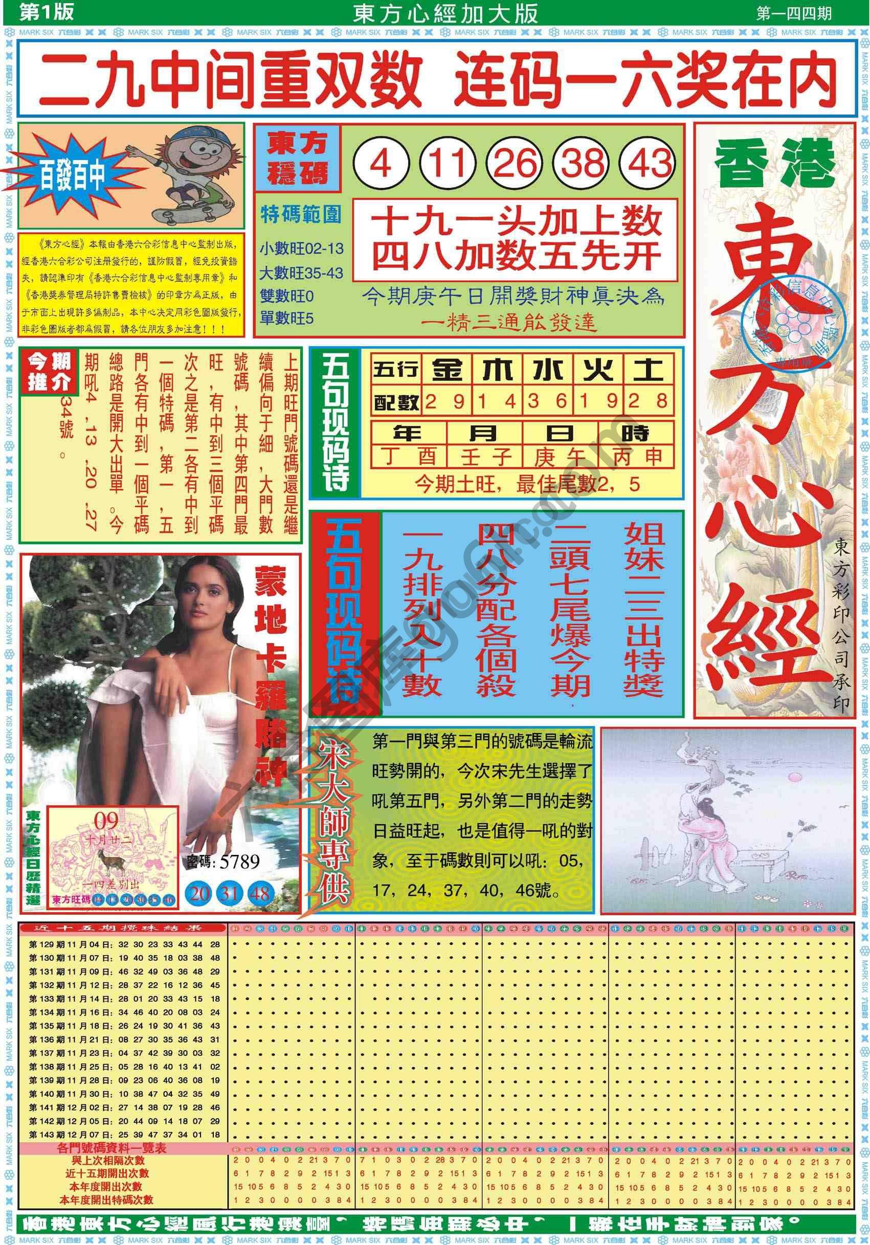 东方心经加大版