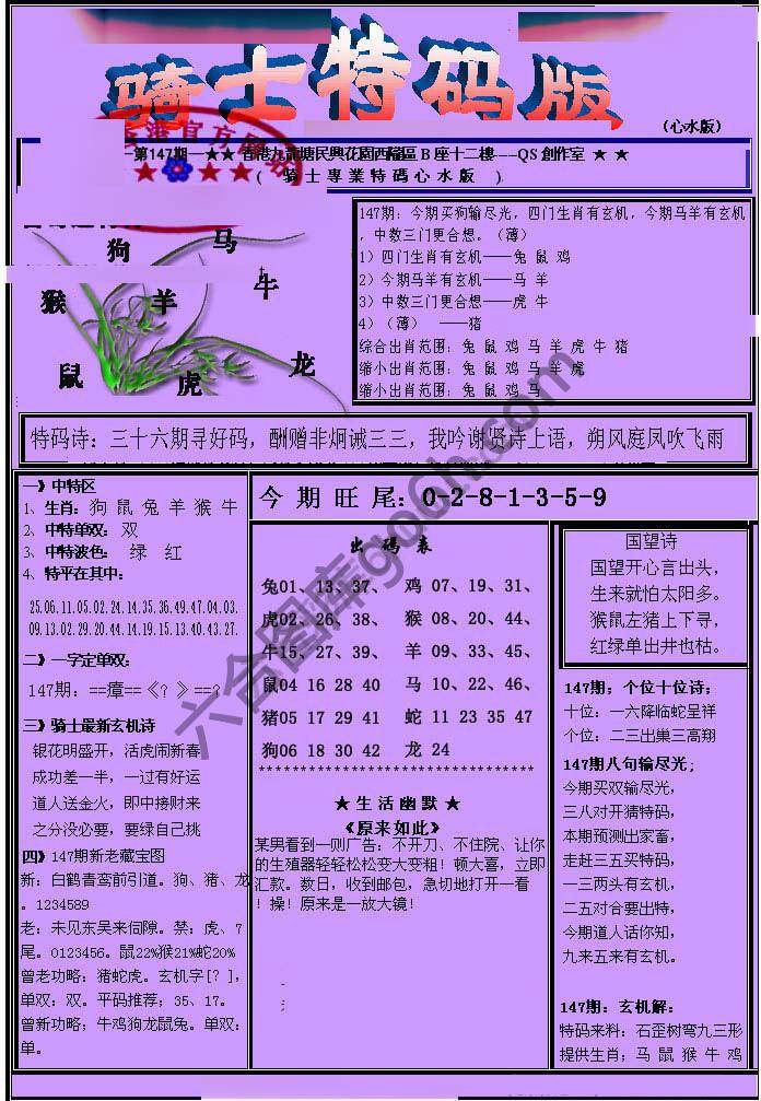 另类骑士特码版