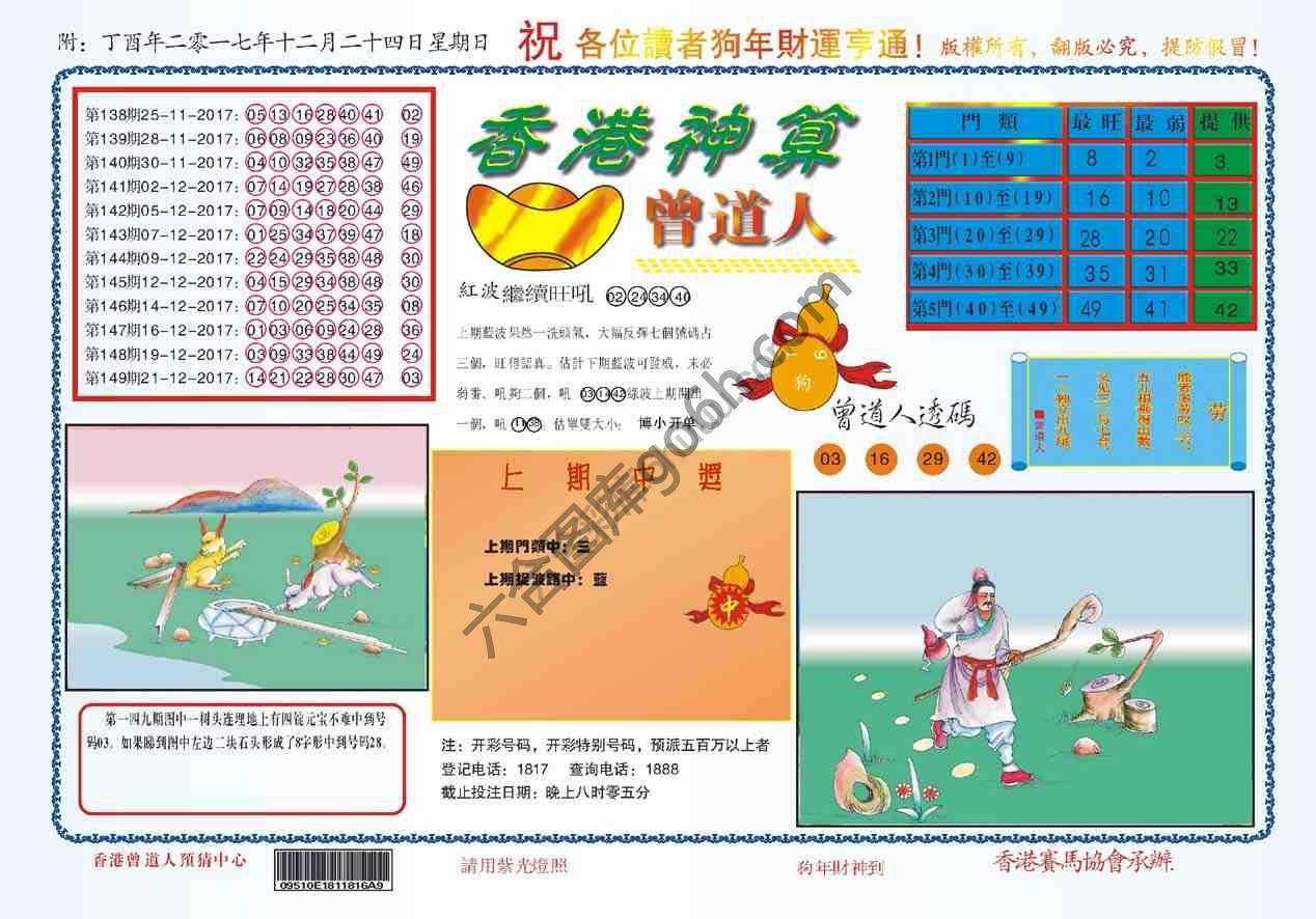 香港神算曾道人