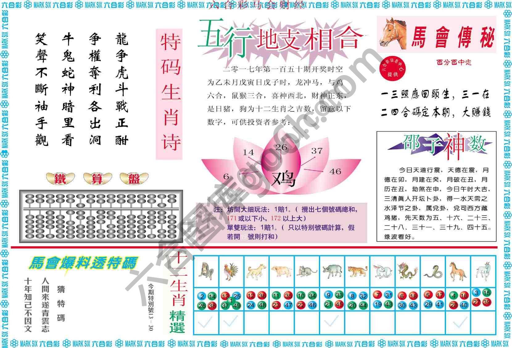 六合彩马会财经
