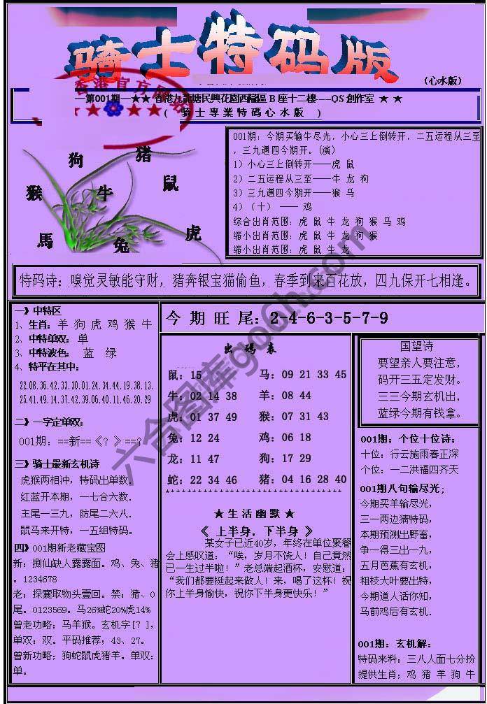 另类骑士特码版