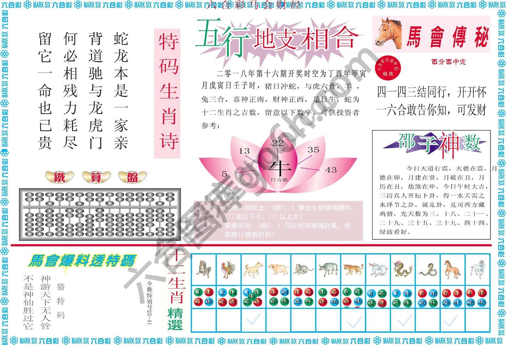 六合彩马会财经