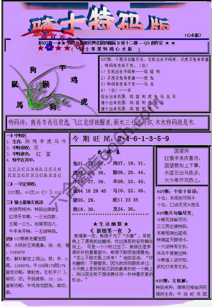 另类骑士特码版