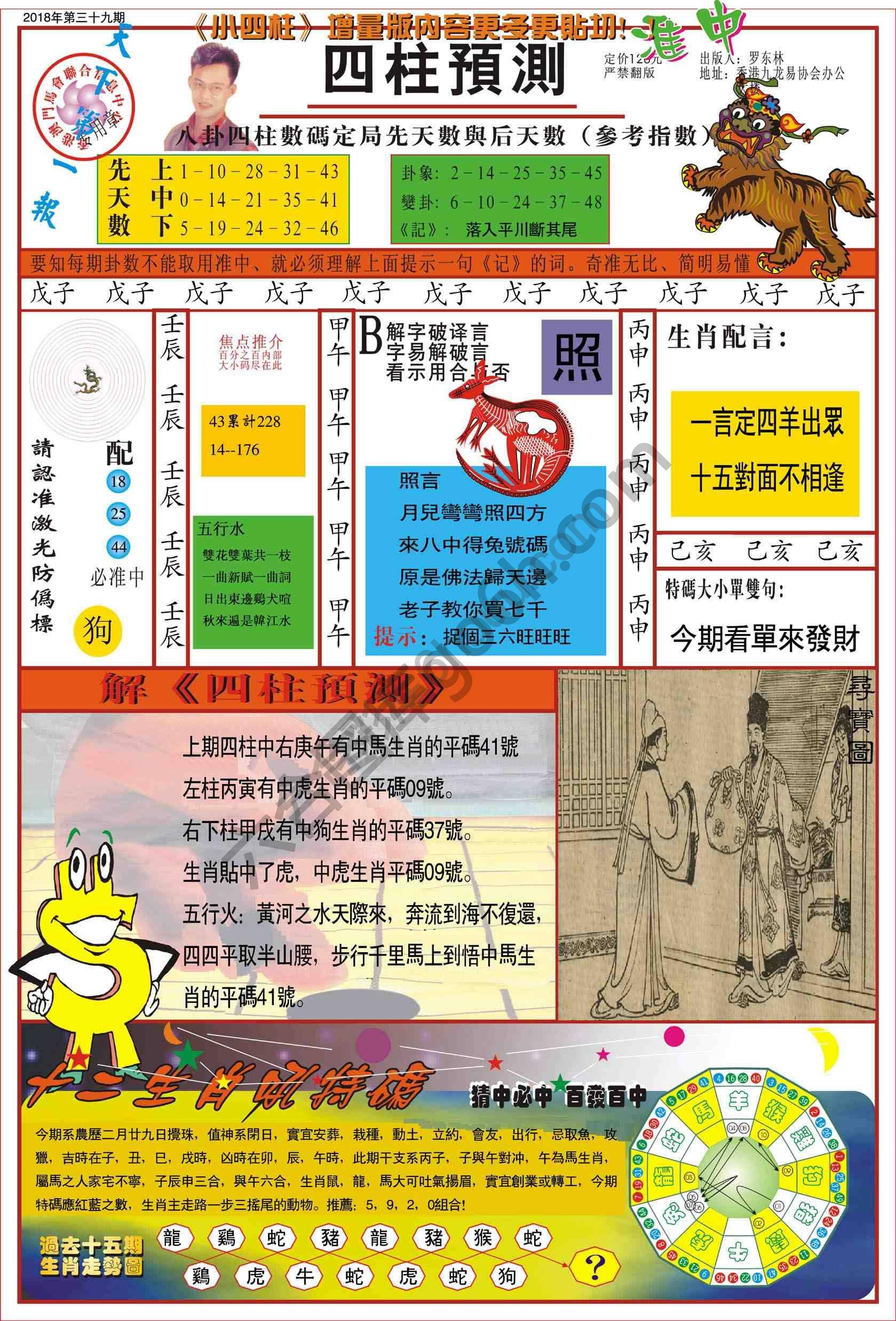 四柱预测
