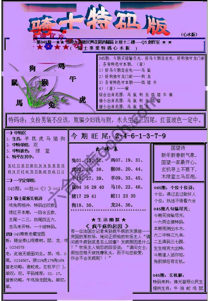 另类骑士特码版