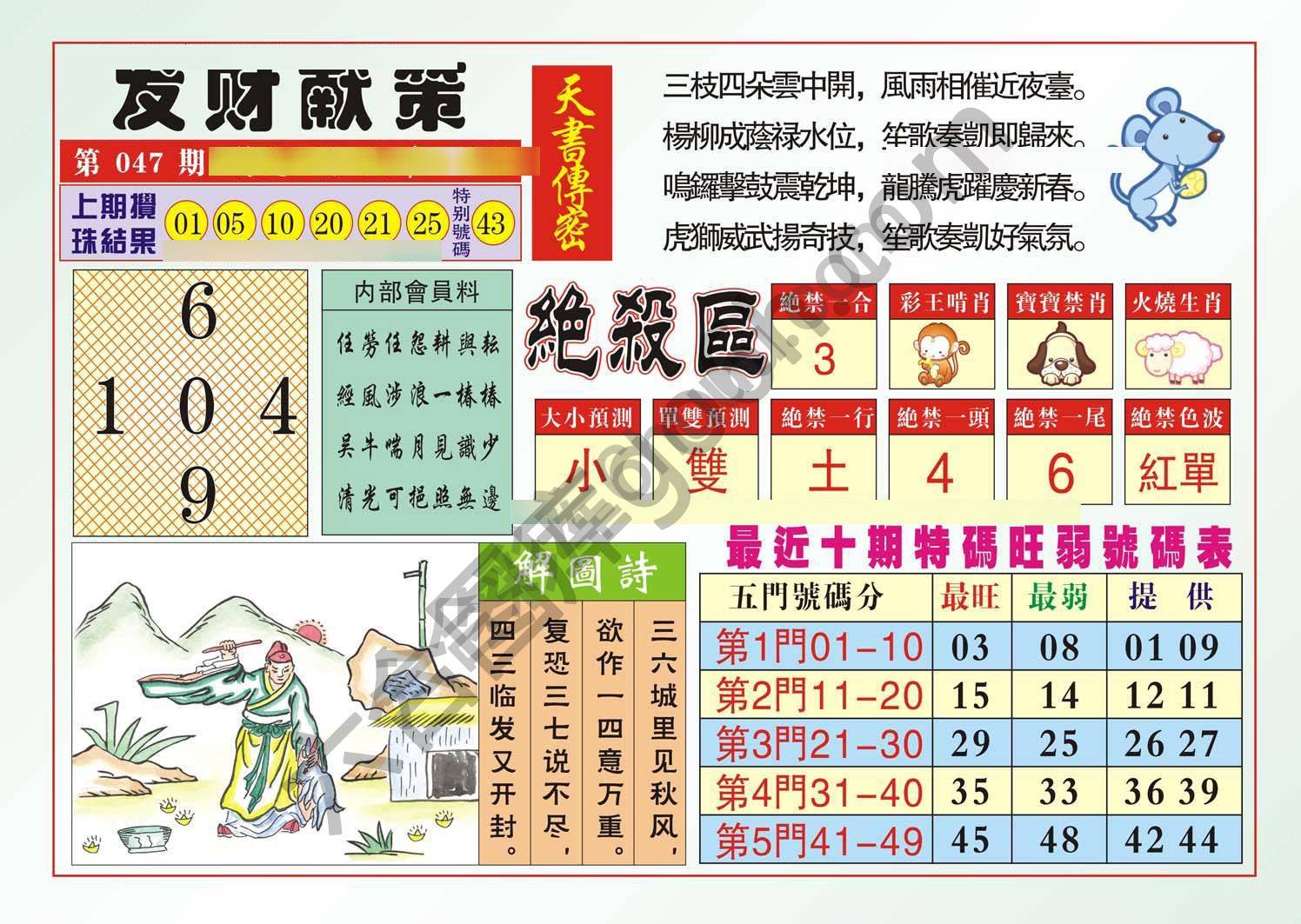 发财献策