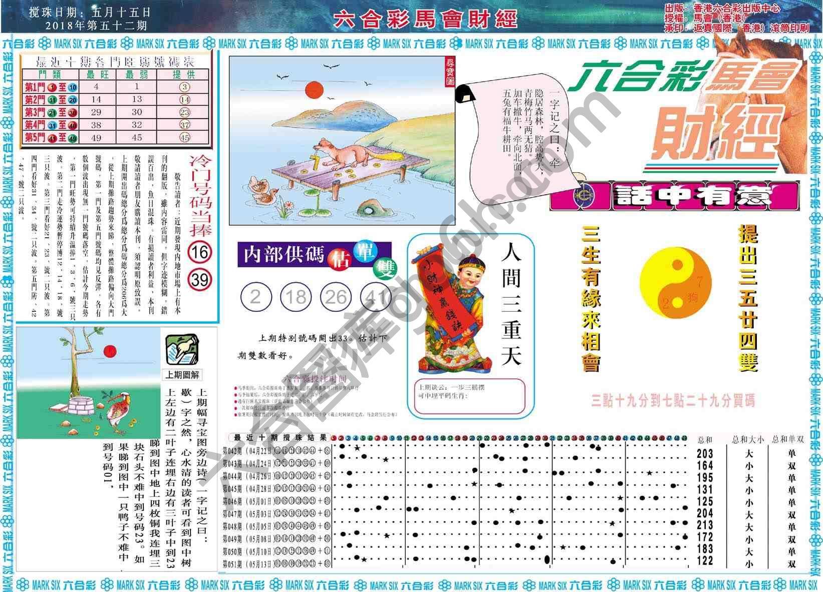 六合彩马会财经