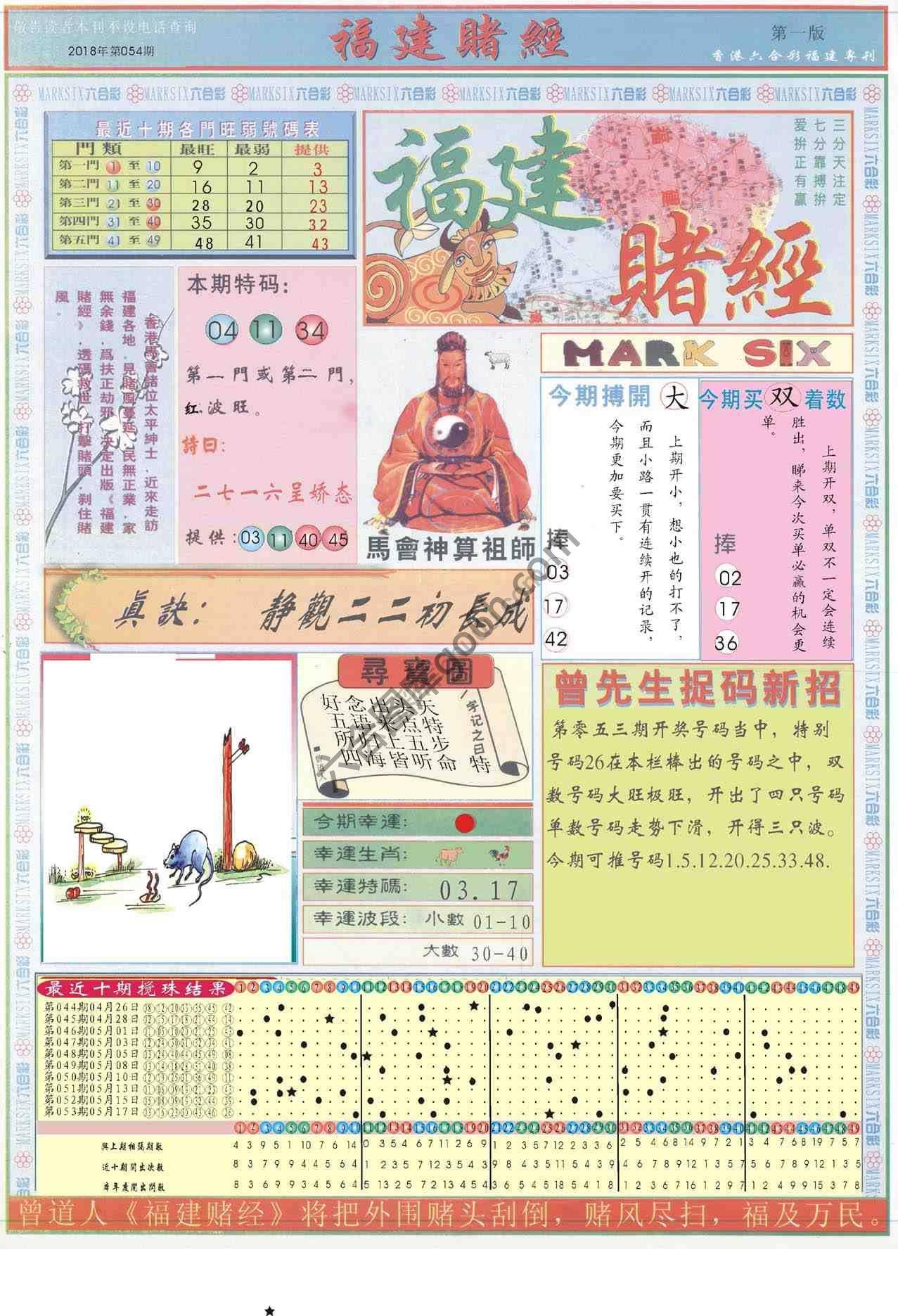 福建赌经