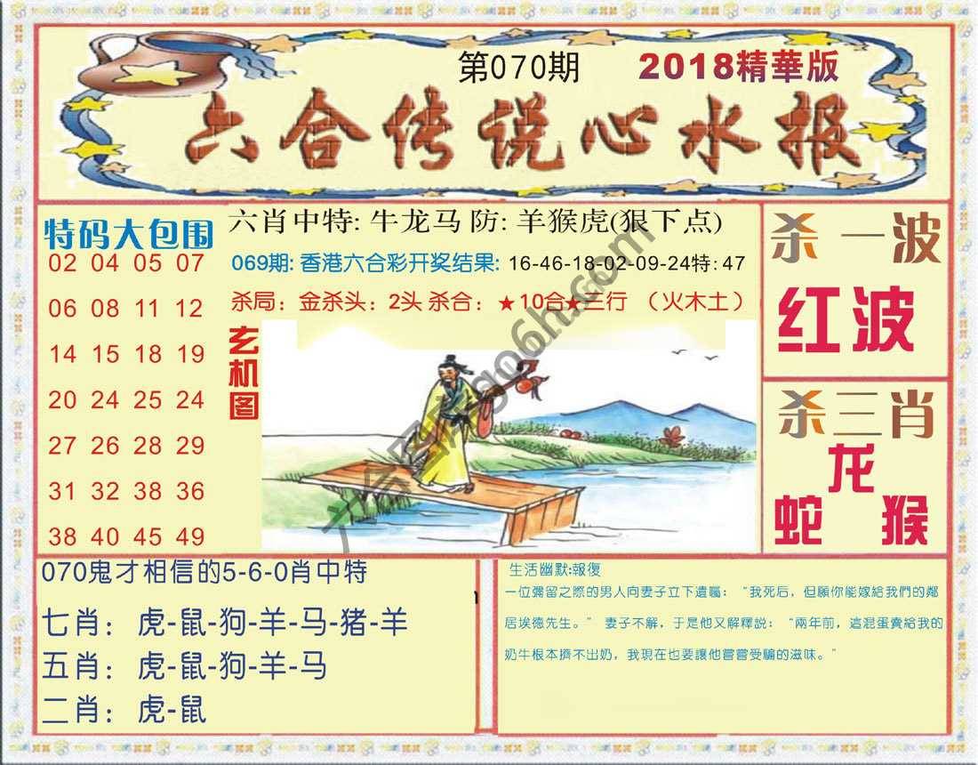 六合传说心水报