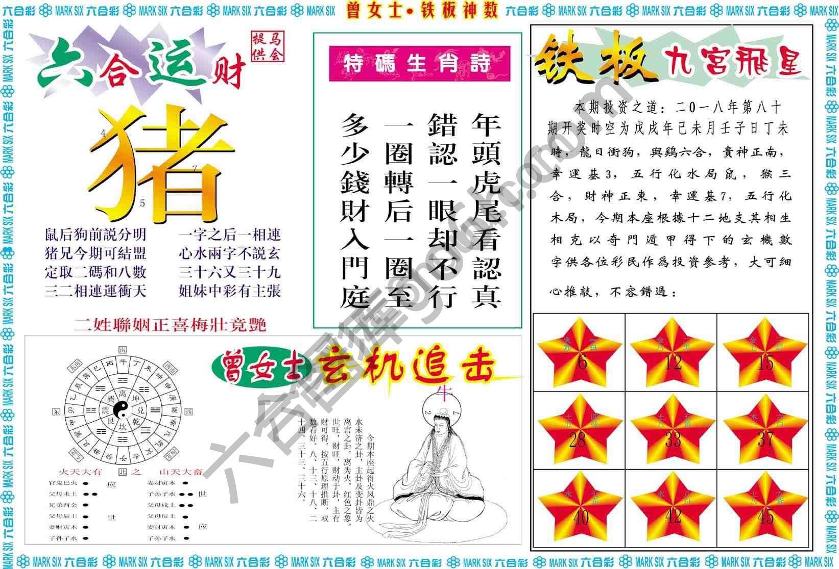 曾女士铁板神数