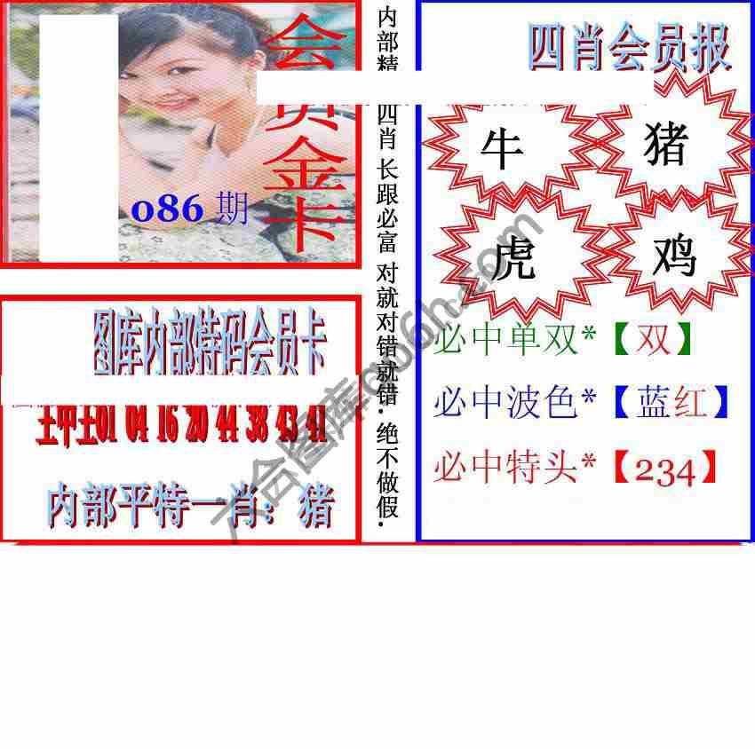 马经四肖会员报