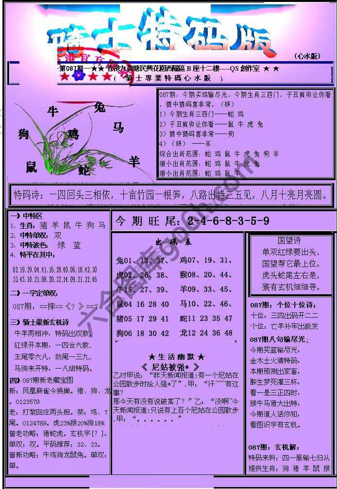 另类骑士特码版