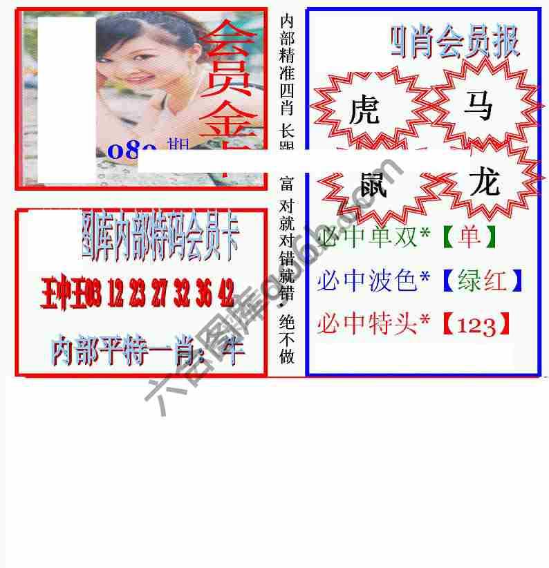 马经四肖会员报