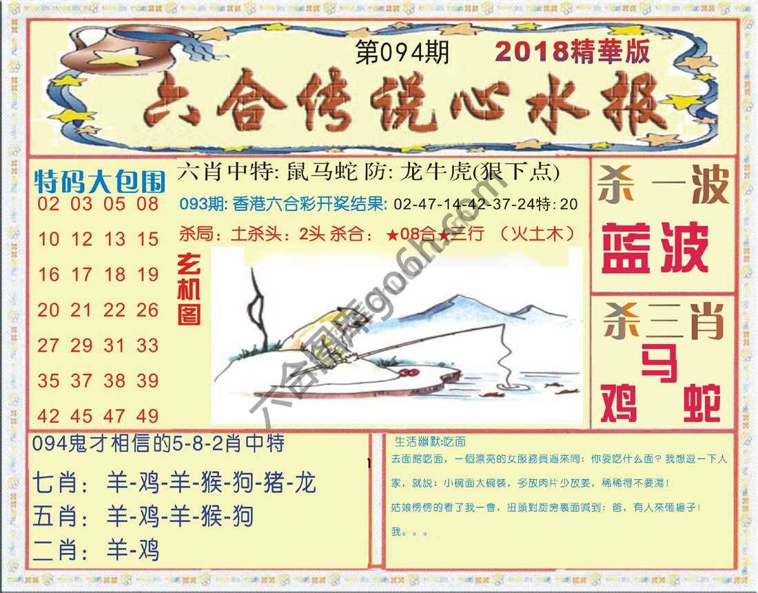 六合传说心水报