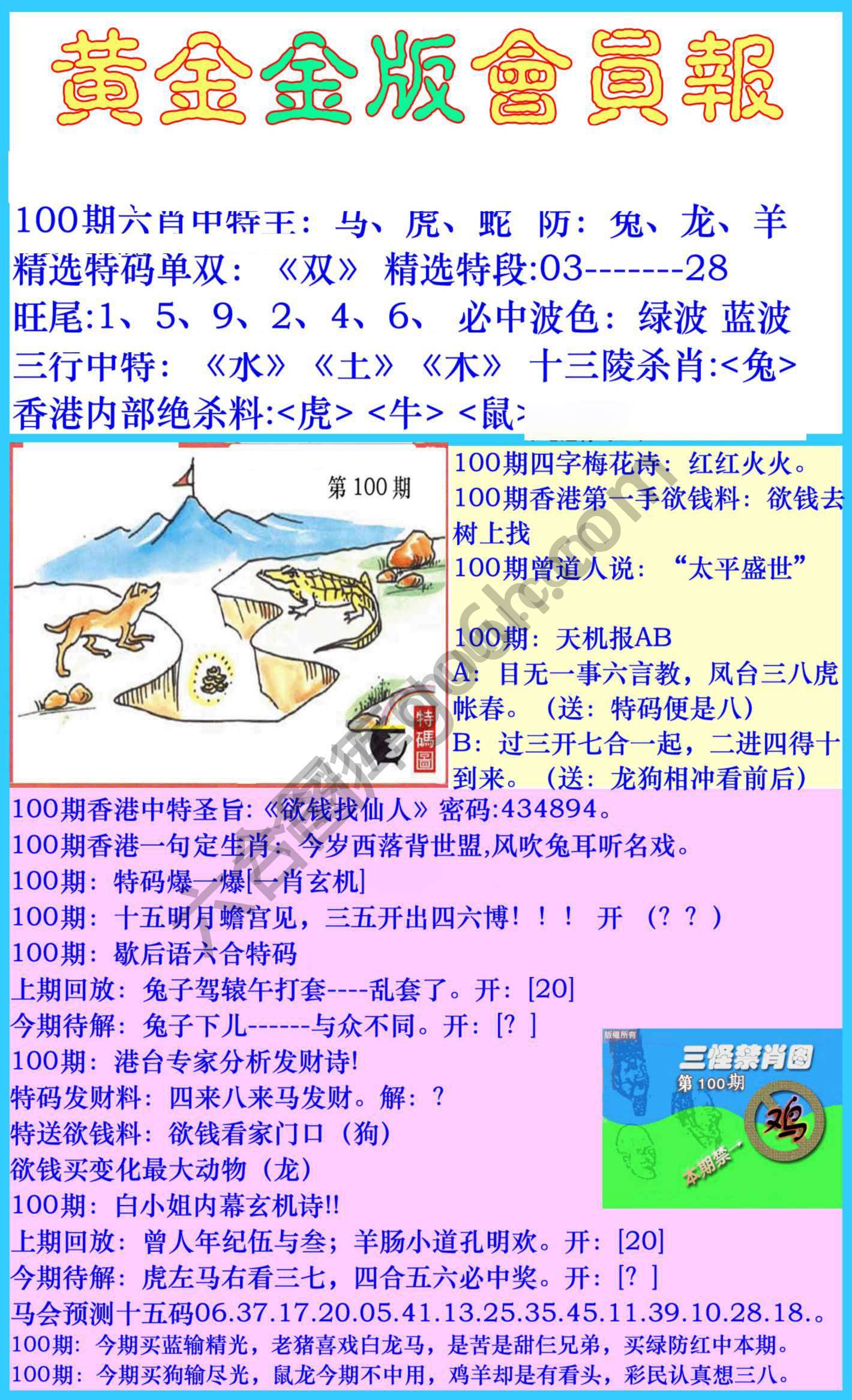 黄金金版会员报