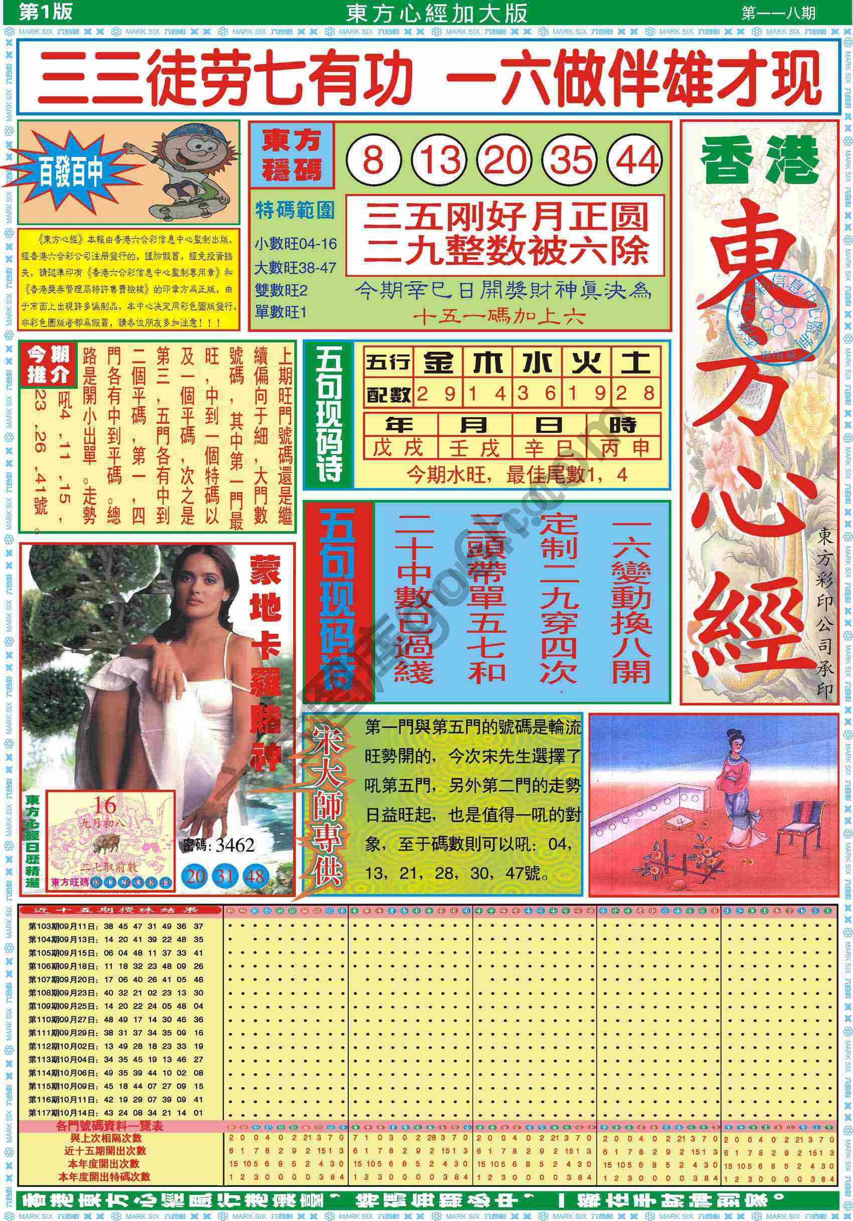 东方心经加大版