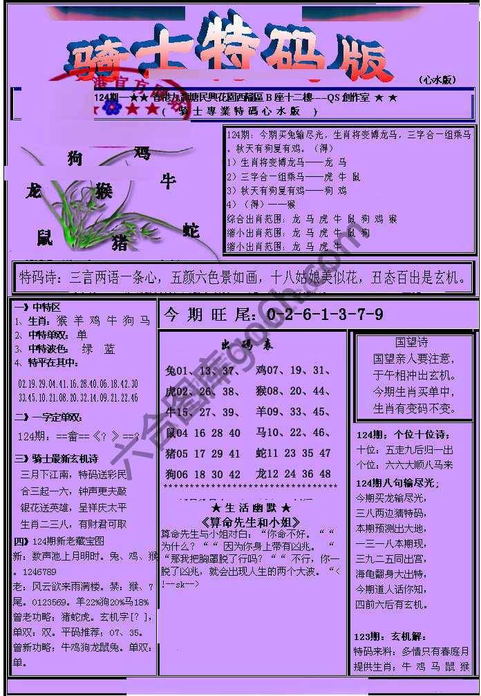 另类骑士特码版