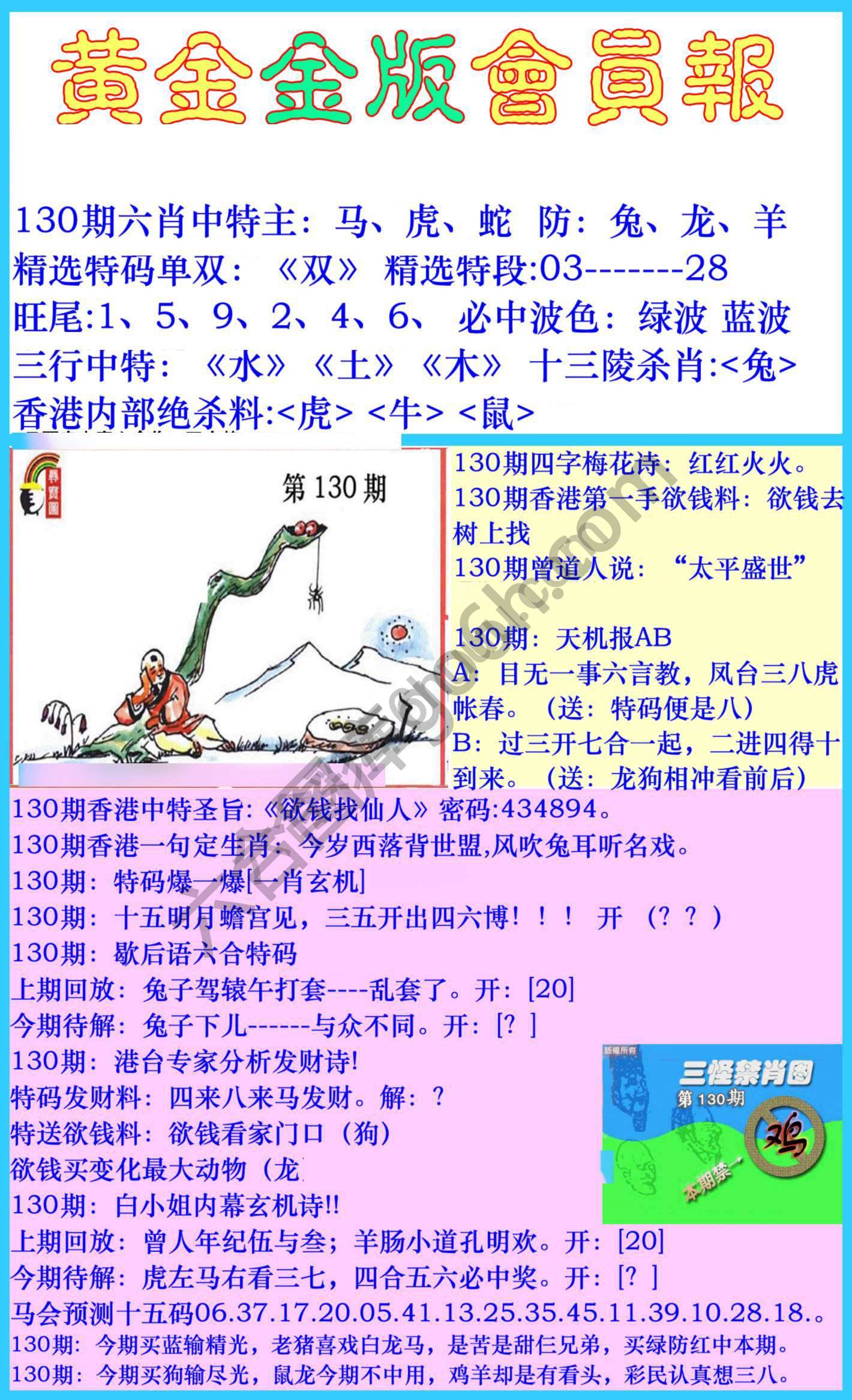 黄金金版会员报