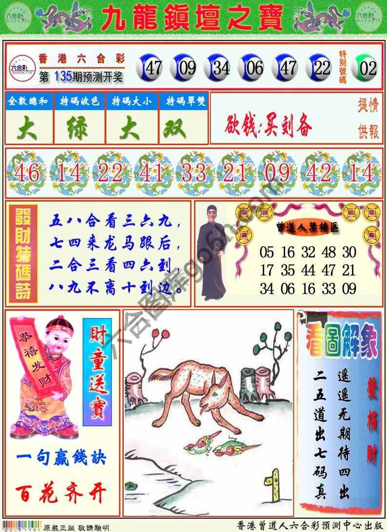 九龙挂牌解特码