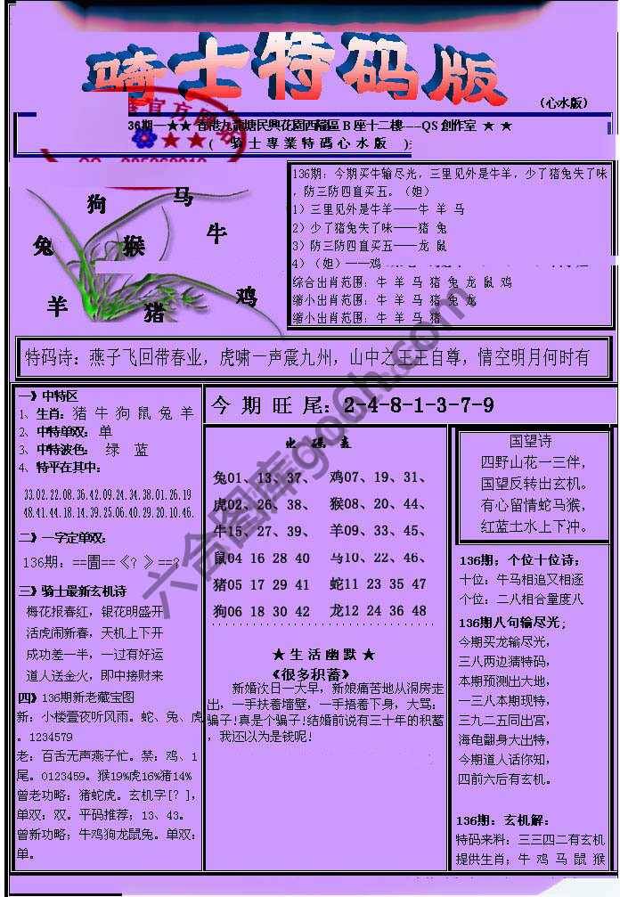 另类骑士特码版