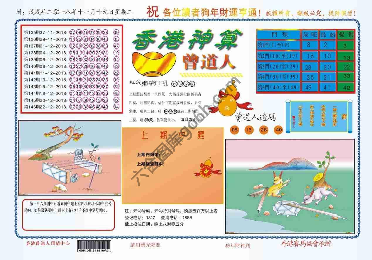 香港神算曾道人