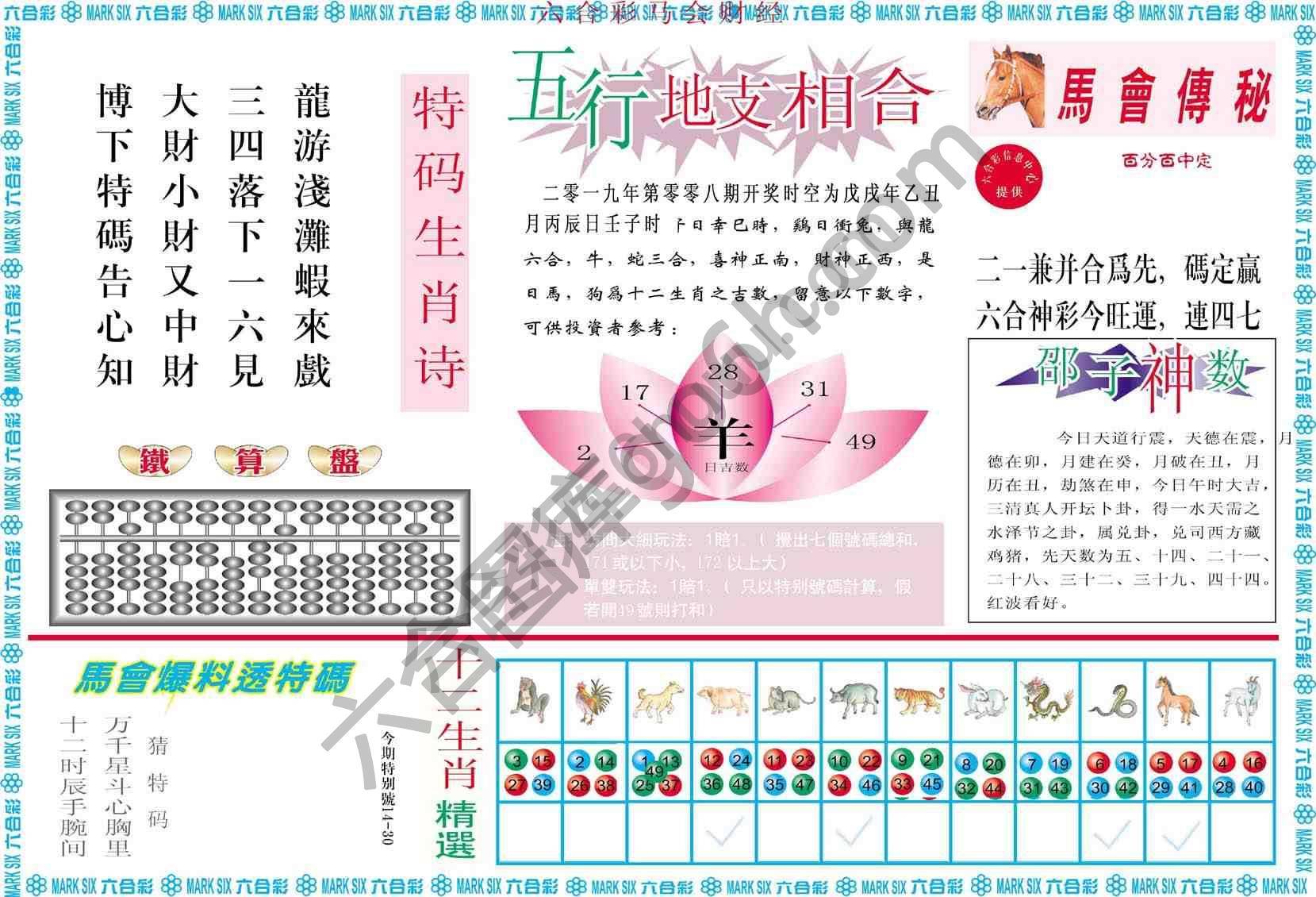 六合彩马会财经