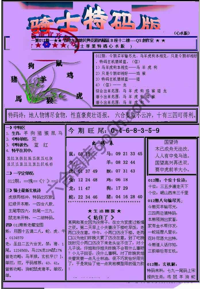 另类骑士特码版