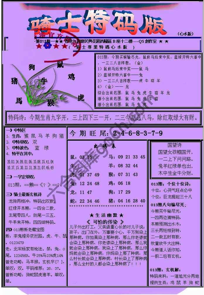 另类骑士特码版