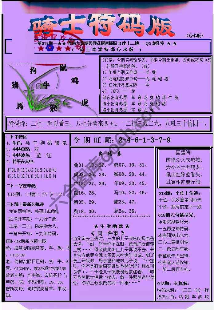 另类骑士特码版