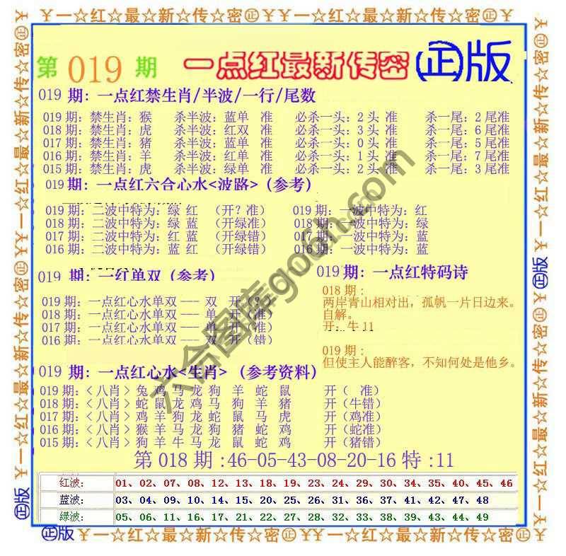一点红最新传密