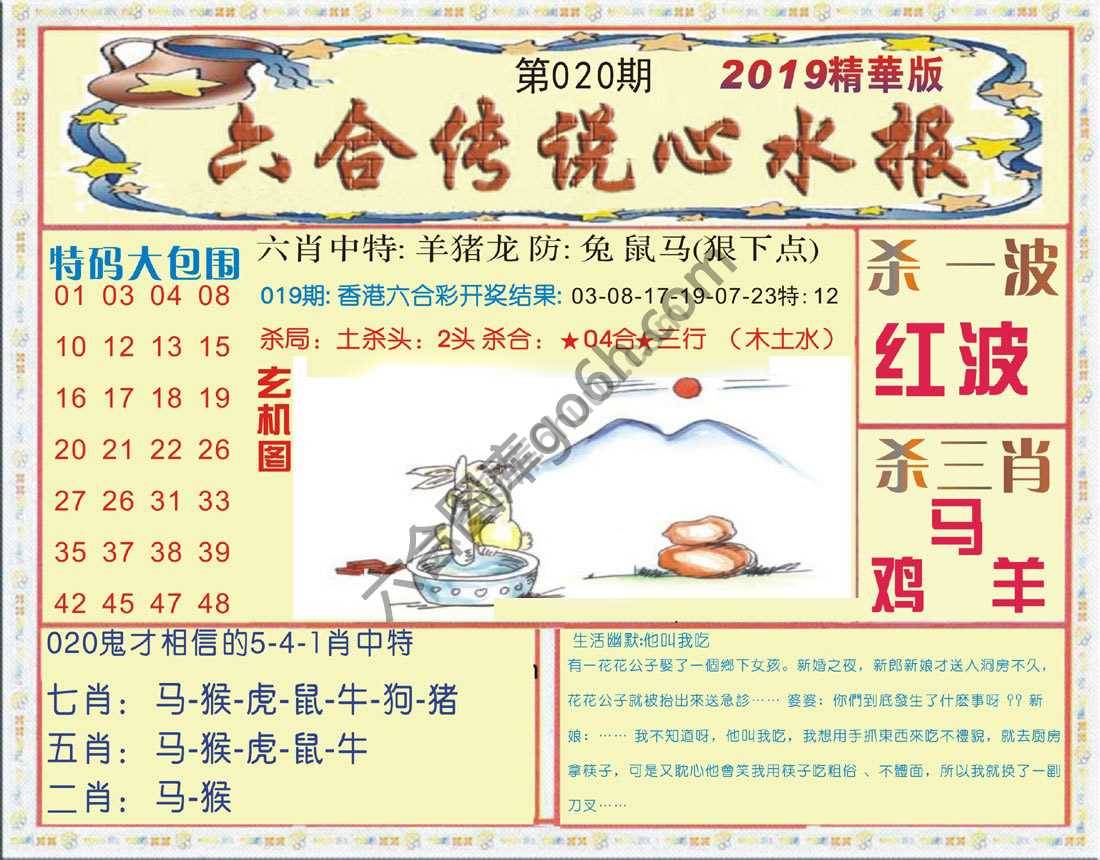 六合传说心水报