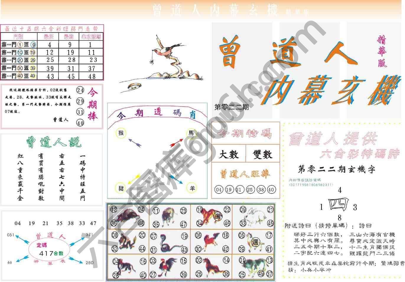 曾道人内幕玄机(精华版)