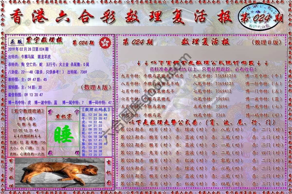 数理复活报