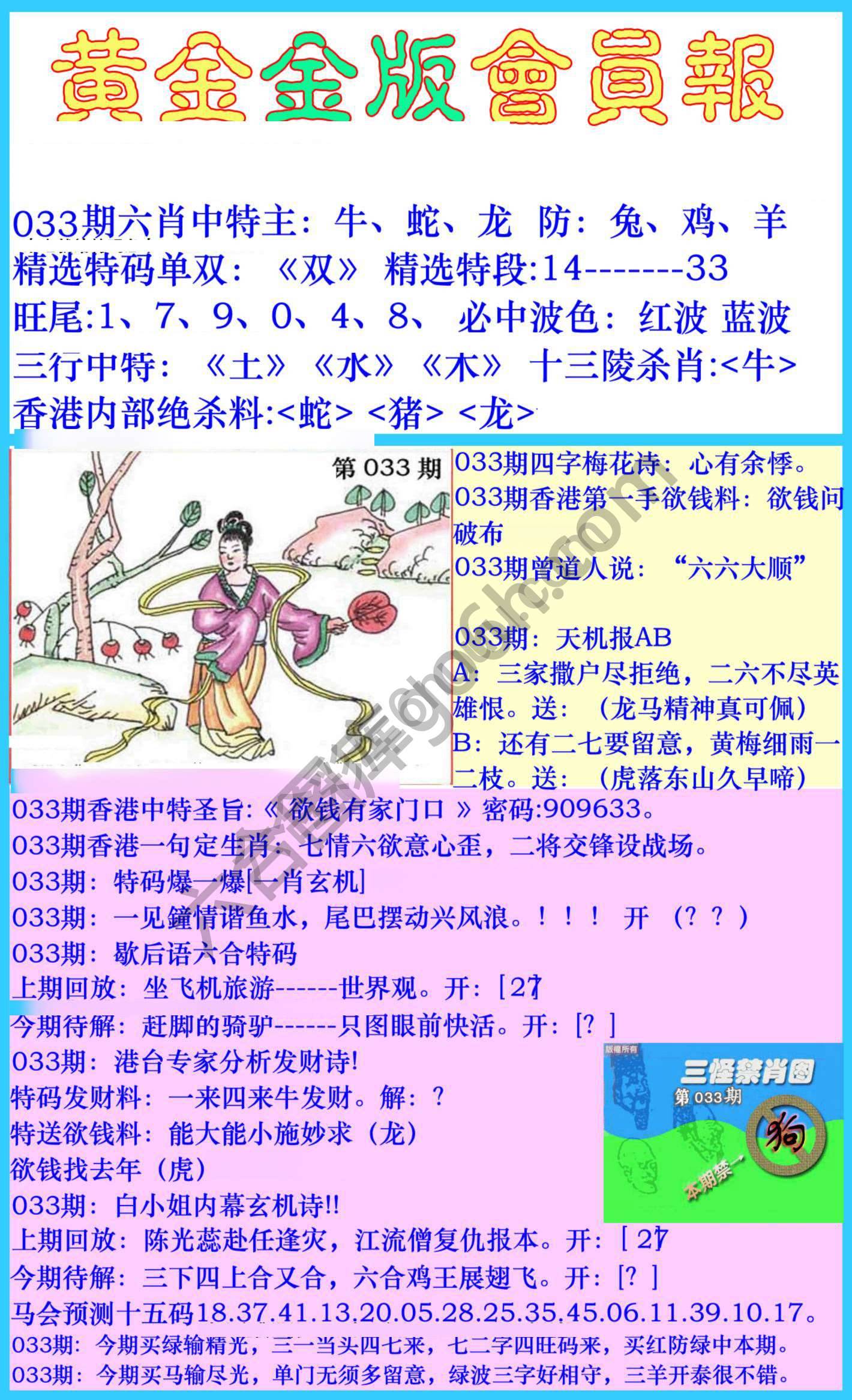 黄金金版会员报