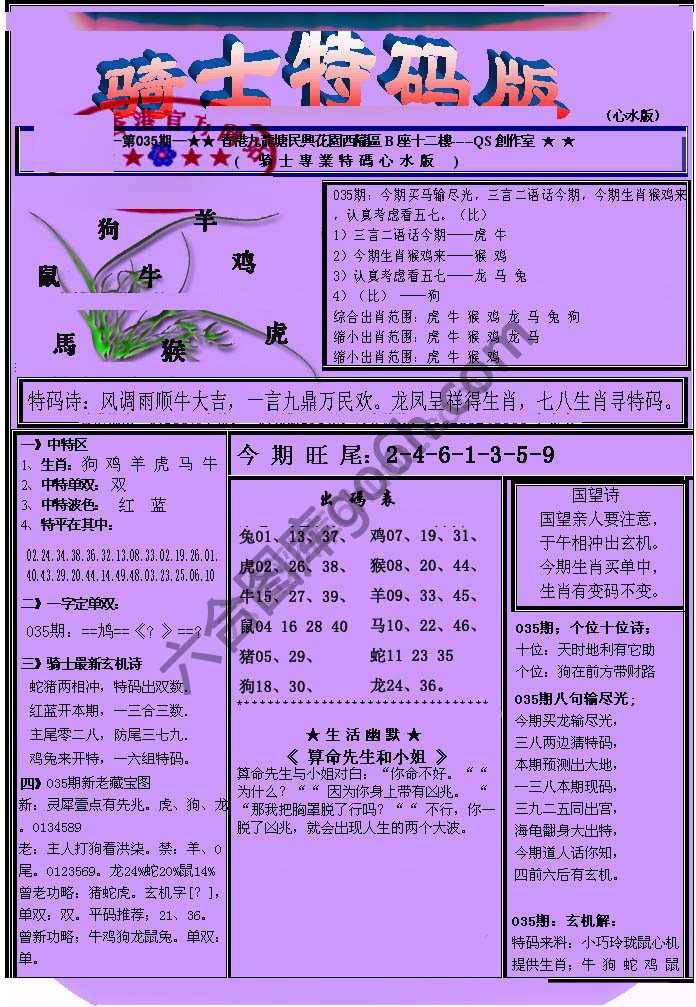 另类骑士特码版