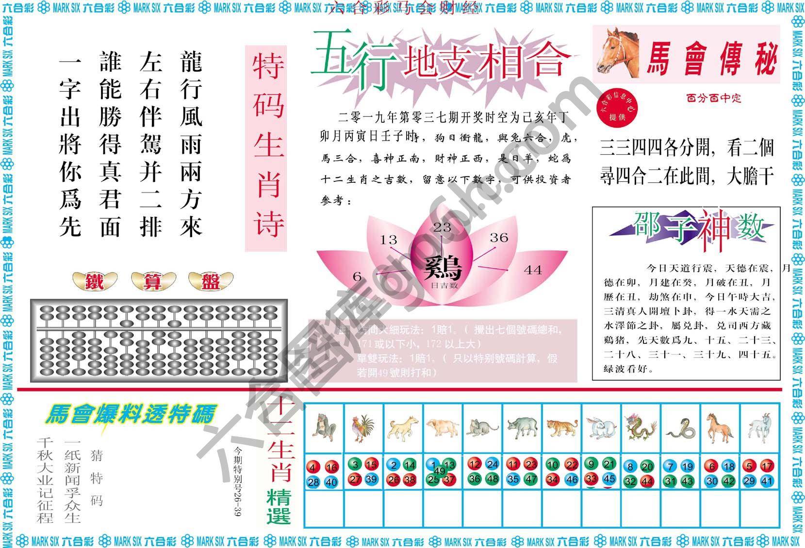 六合彩马会财经