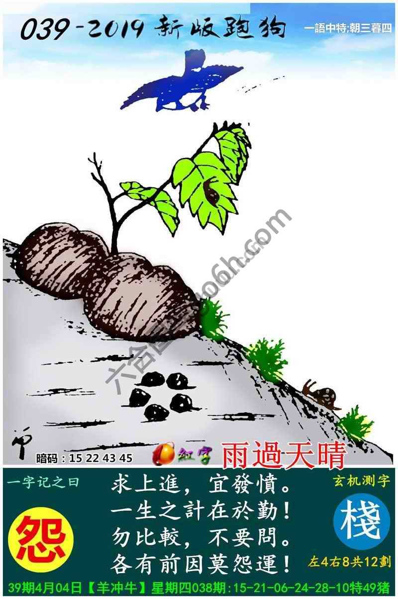 跑狗图（新版）