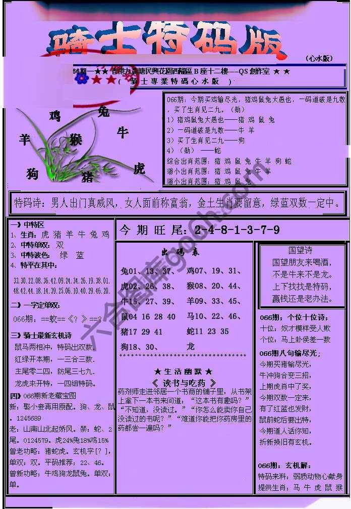 另类骑士特码版