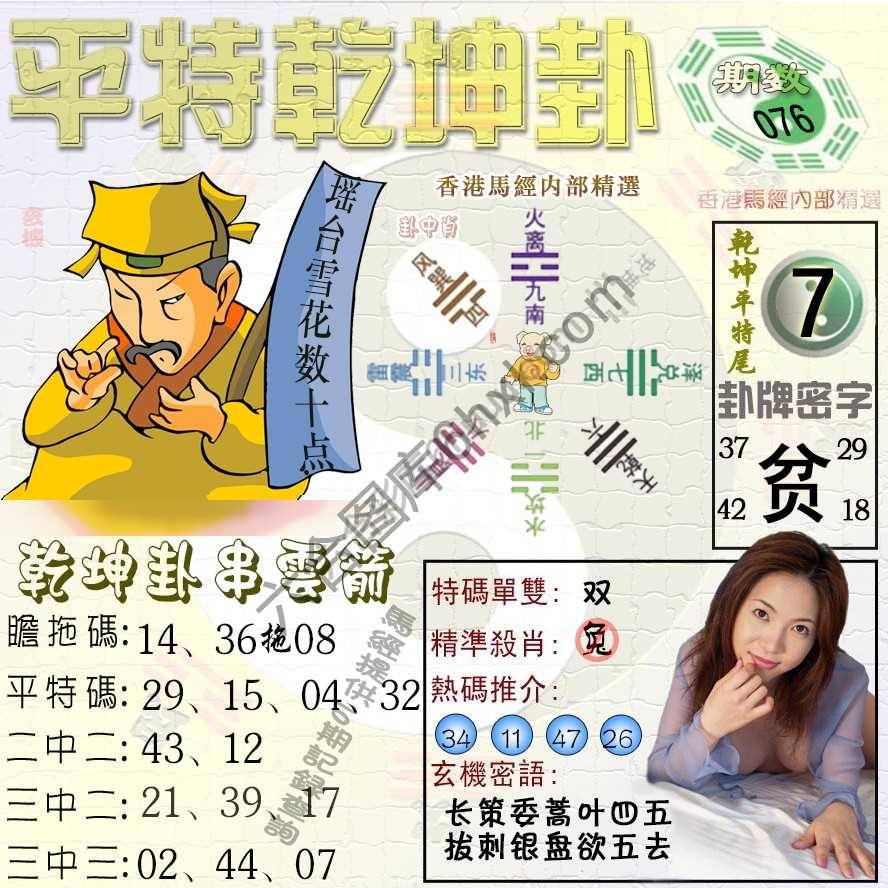 平特乾坤卦
