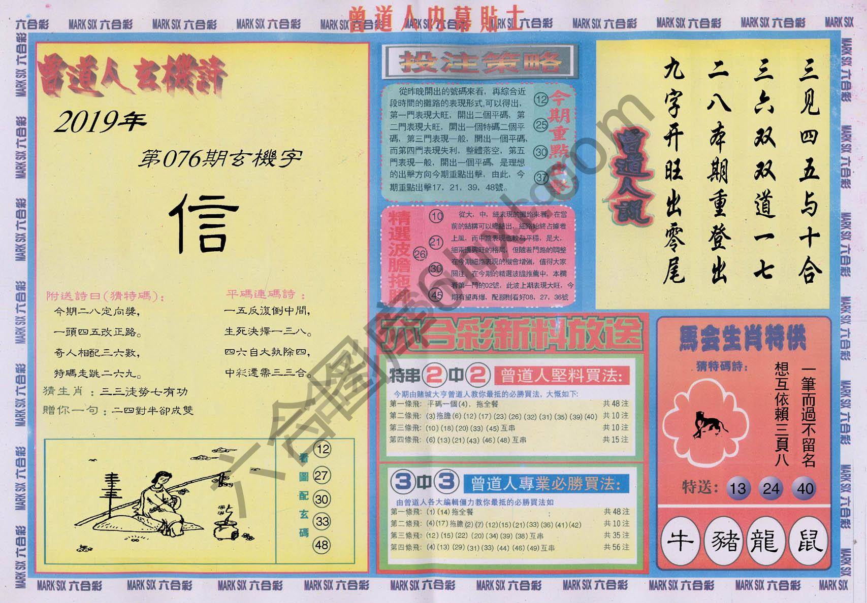 曾道人内幕贴士