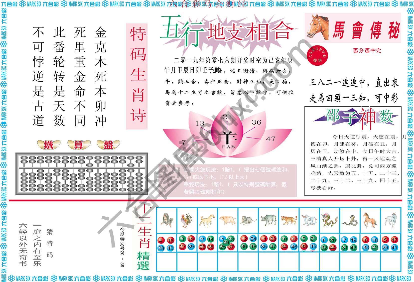 六合彩马会财经