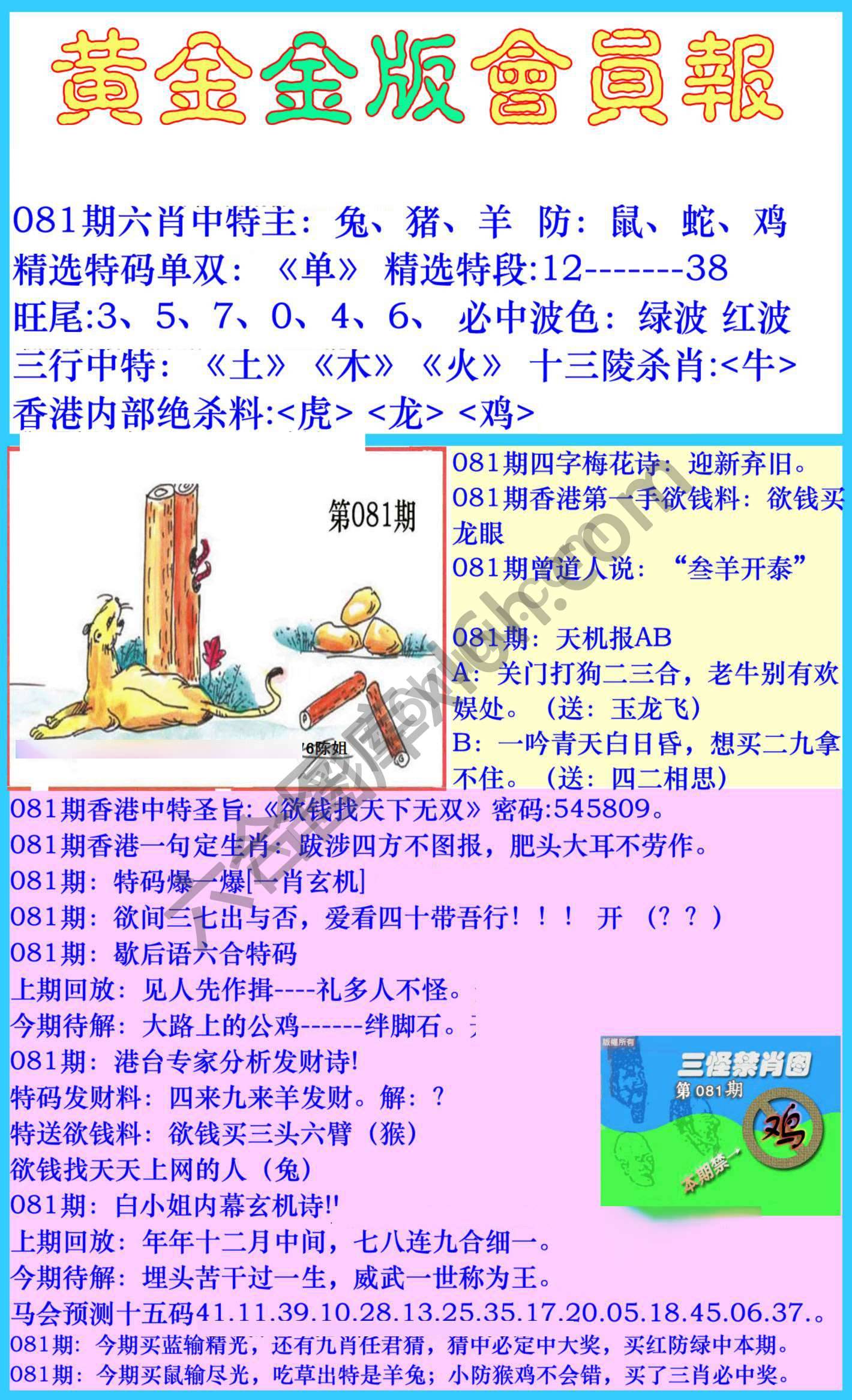 黄金金版会员报