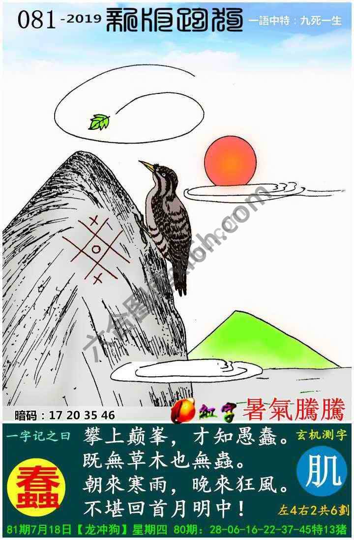 跑狗图（新版）