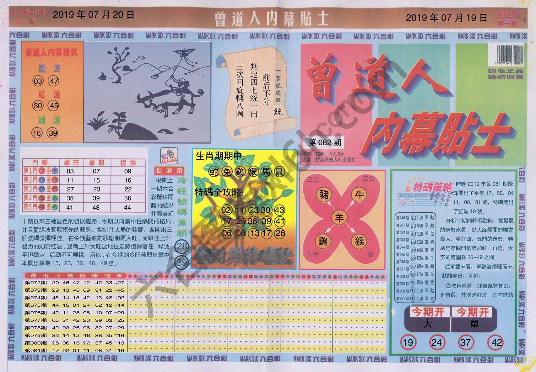 曾道人内幕贴士