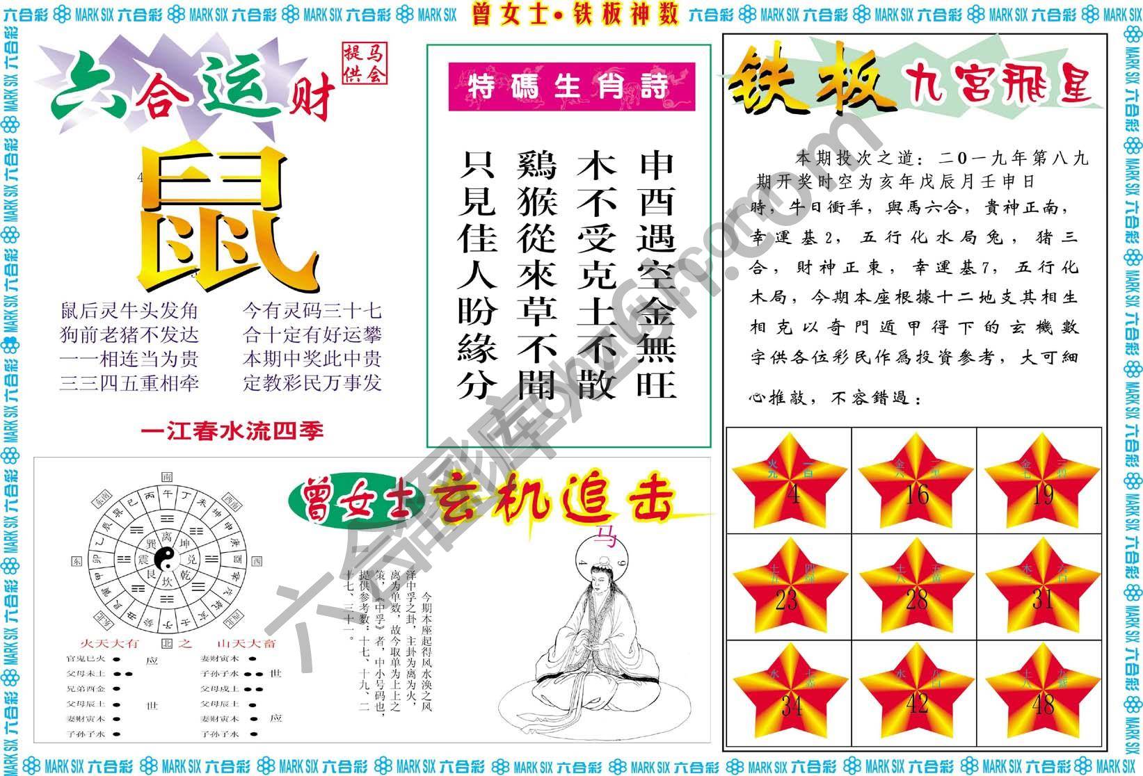 曾女士铁板神数