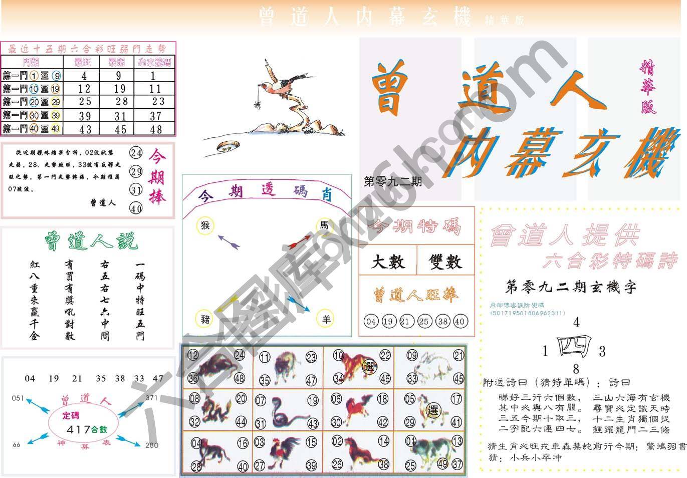 曾道人内幕玄机(精华版)