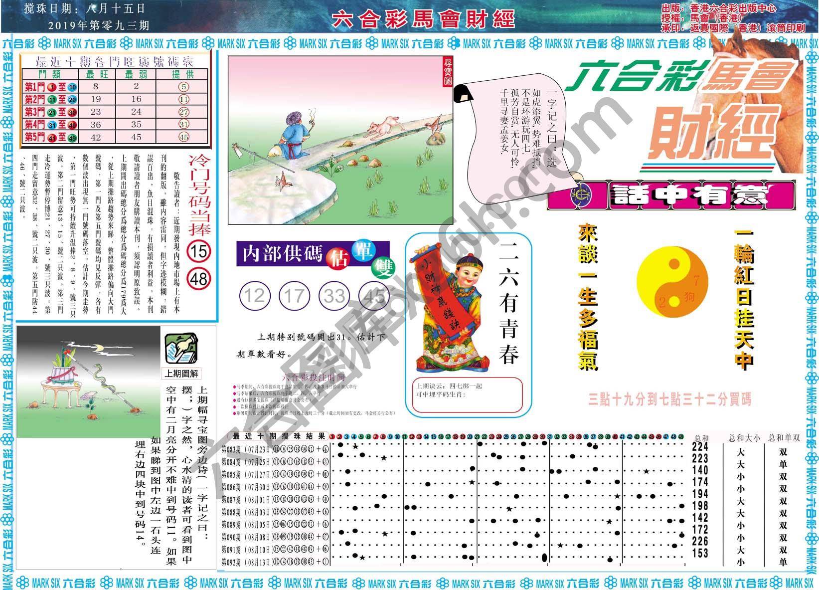 六合彩马会财经