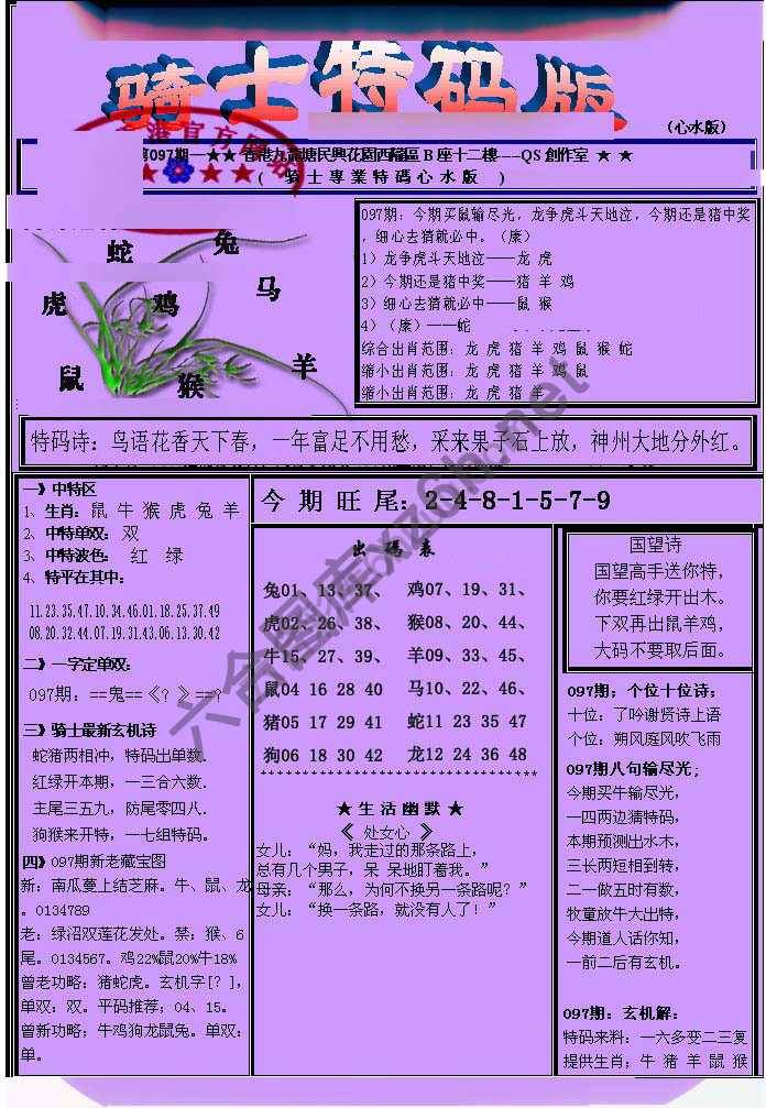 另类骑士特码版