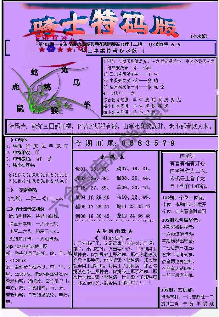 另类骑士特码版